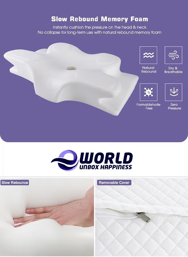 Butterfly Memory Foam Cervical Pillow