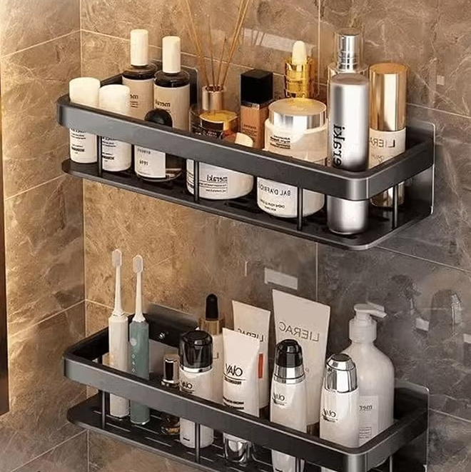 Self-Adhesive Rustproof Shower Caddy