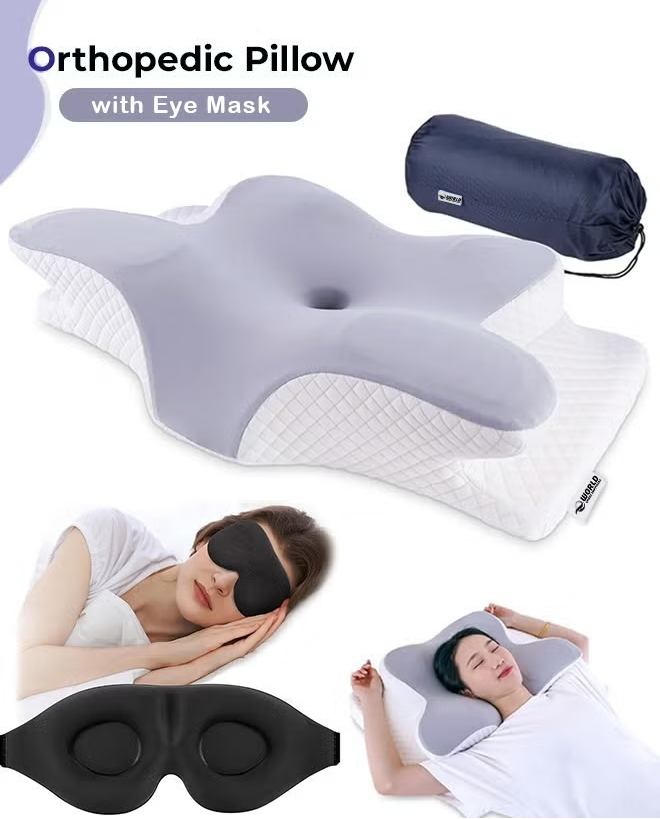 Butterfly Memory Foam Cervical Pillow