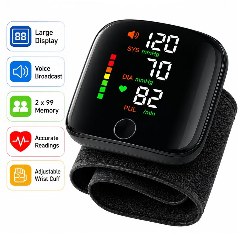 Digital Wrist Blood Pressure Monitor
