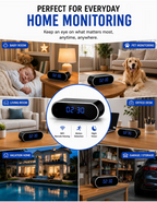 Smart Clock Wi-Fi Camera 1080P