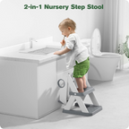Adjustable Potty Training Seat with Step Stool