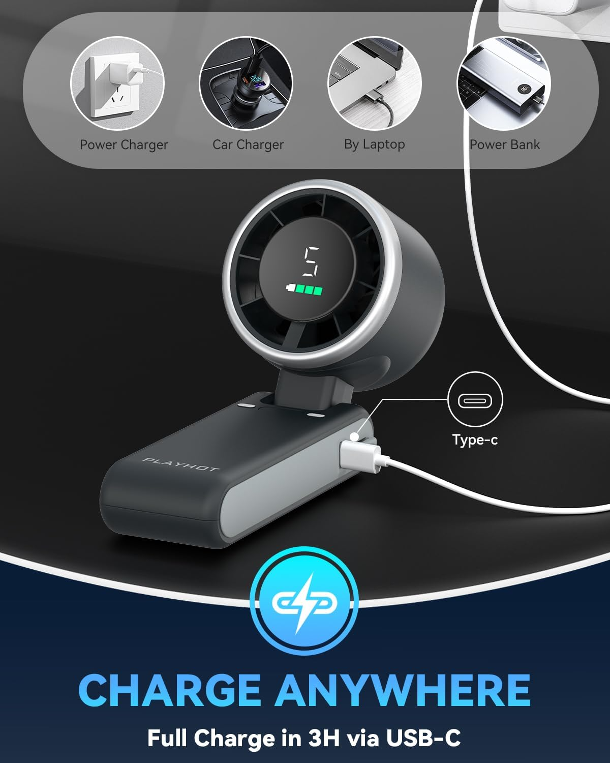 Portable Handheld Turbo Fan
