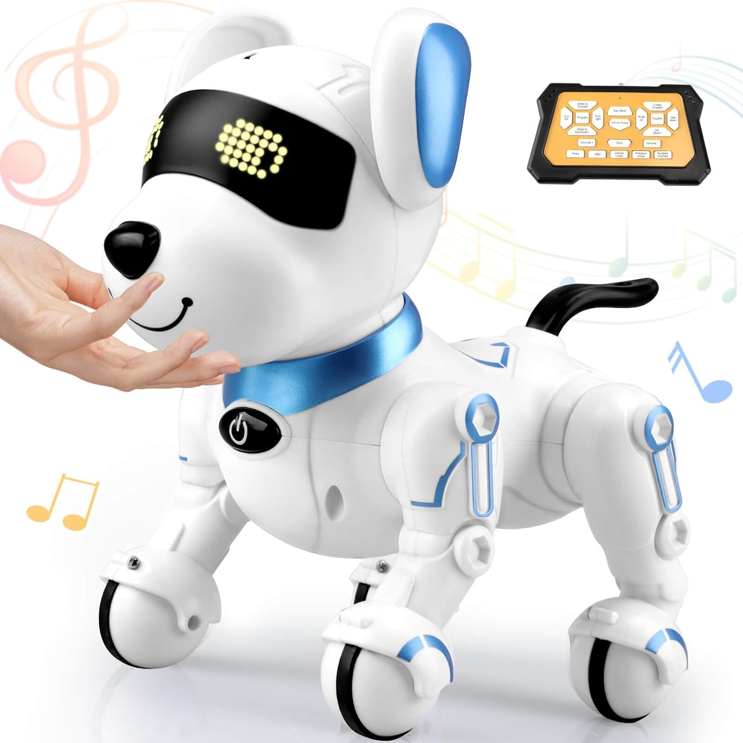 Interactive Remote-Control Robot Dog Toy