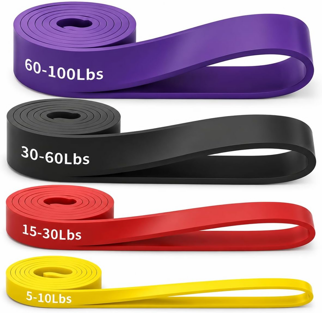 Pack of 4 Resistance Bands Set