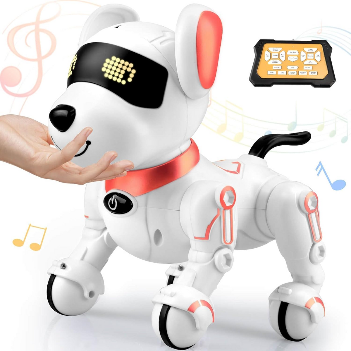Interactive Remote-Control Robot Dog Toy
