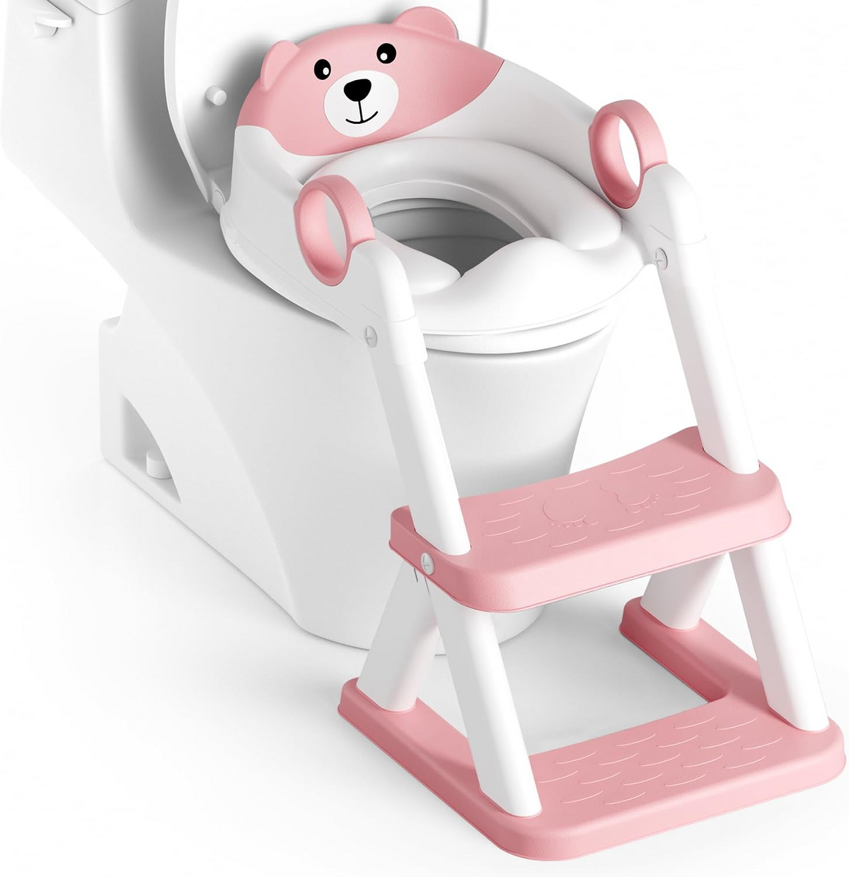 Adjustable Potty Training Seat with Step Stool