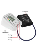 Electronic Upper-Arm Blood Pressure Monitor