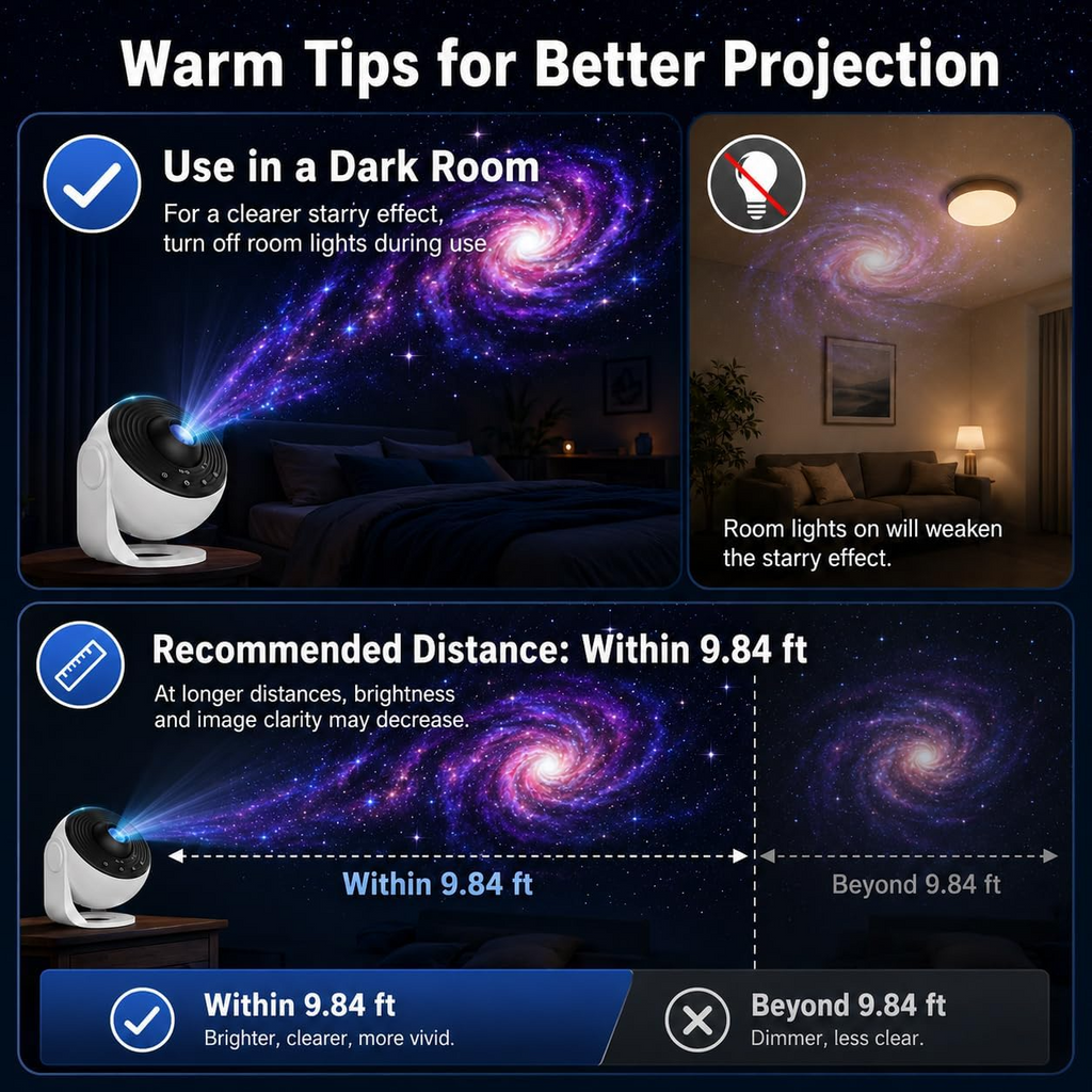 13-in-1 Galaxy Projector Night Light