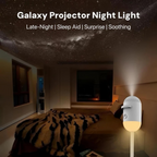 2-in-1 Galaxy Projector Night Light