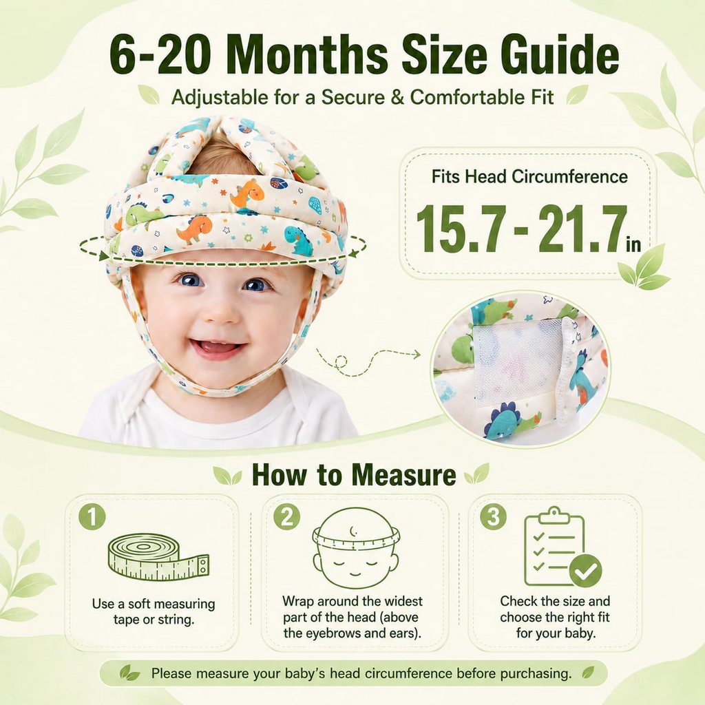 Dinosaur Baby Head Protector Helmet