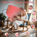 Red and Infrared Light Therapy Panel with Stand