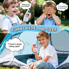 Kids Walkie-Talkies with Rotating Antenna and Screen