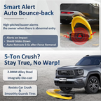 Remote-Control Parking Lock with Collision Alarm