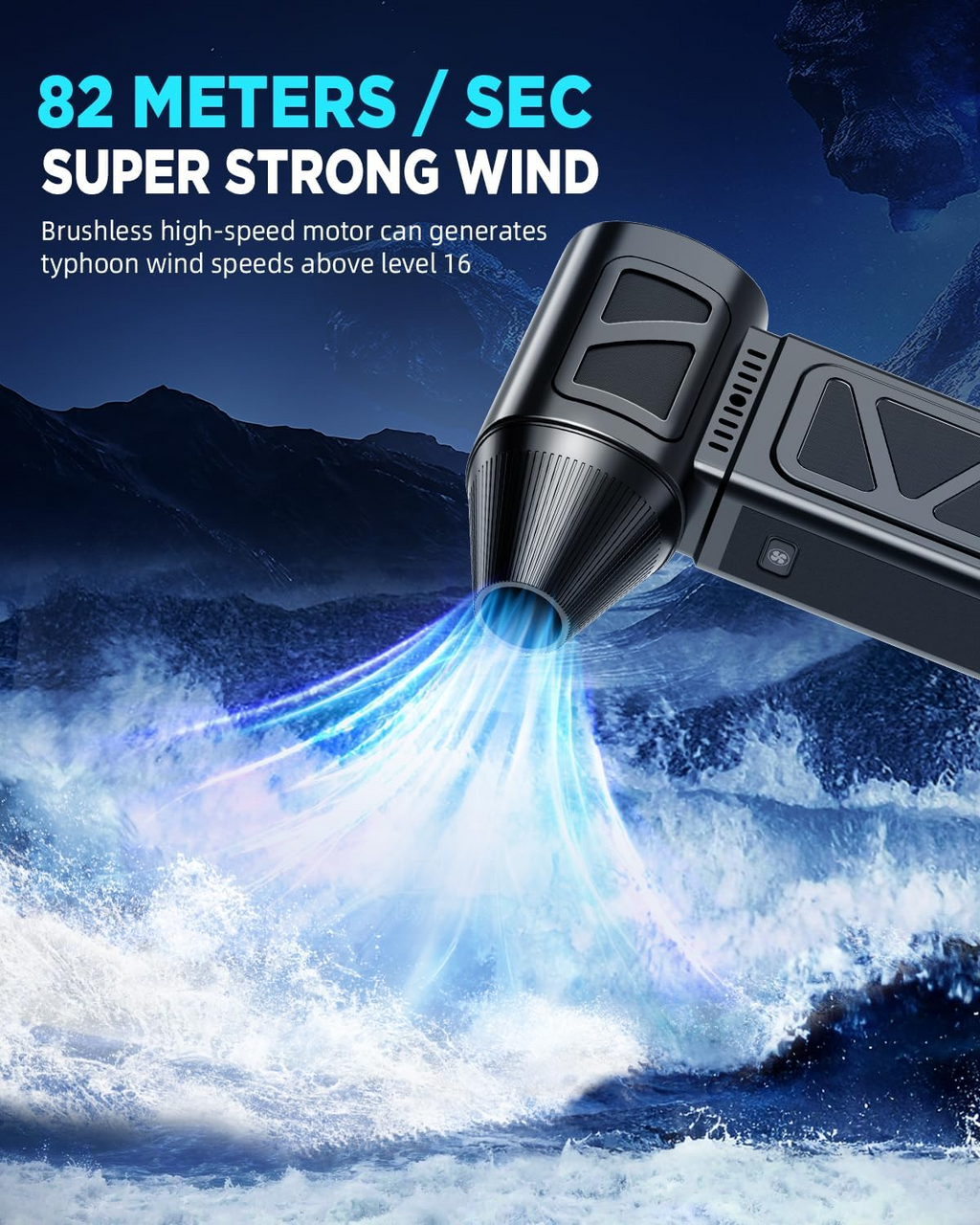 Rechargeable Electric Compressed-Air Duster
