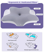 Butterfly Memory Foam Cervical Pillow