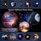 13-in-1 Galaxy Projector Night Light
