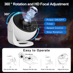 13-in-1 Galaxy Projector Night Light