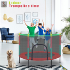 Kids Trampoline with Safety Enclosure