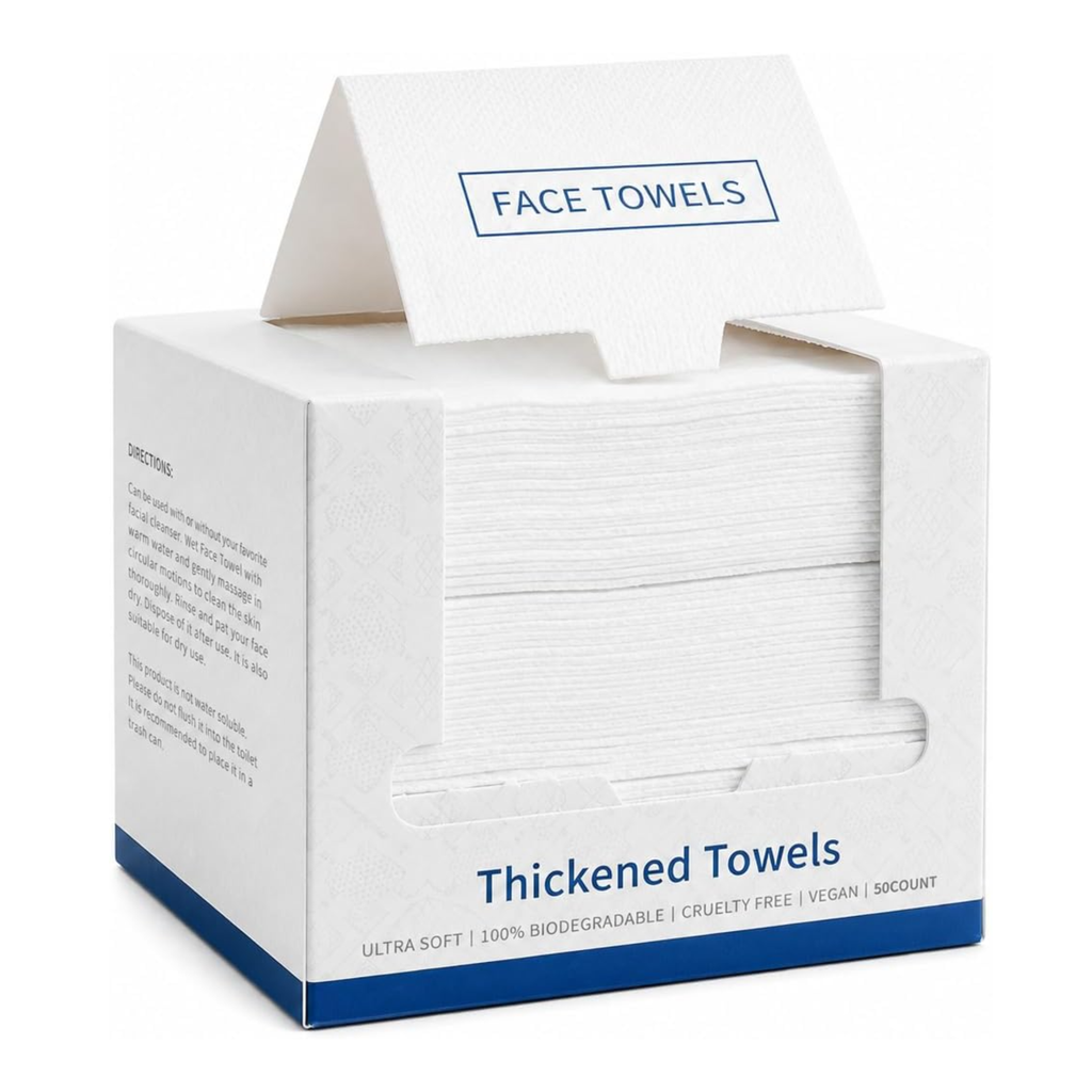 Disposable Biodegradable Face Towels