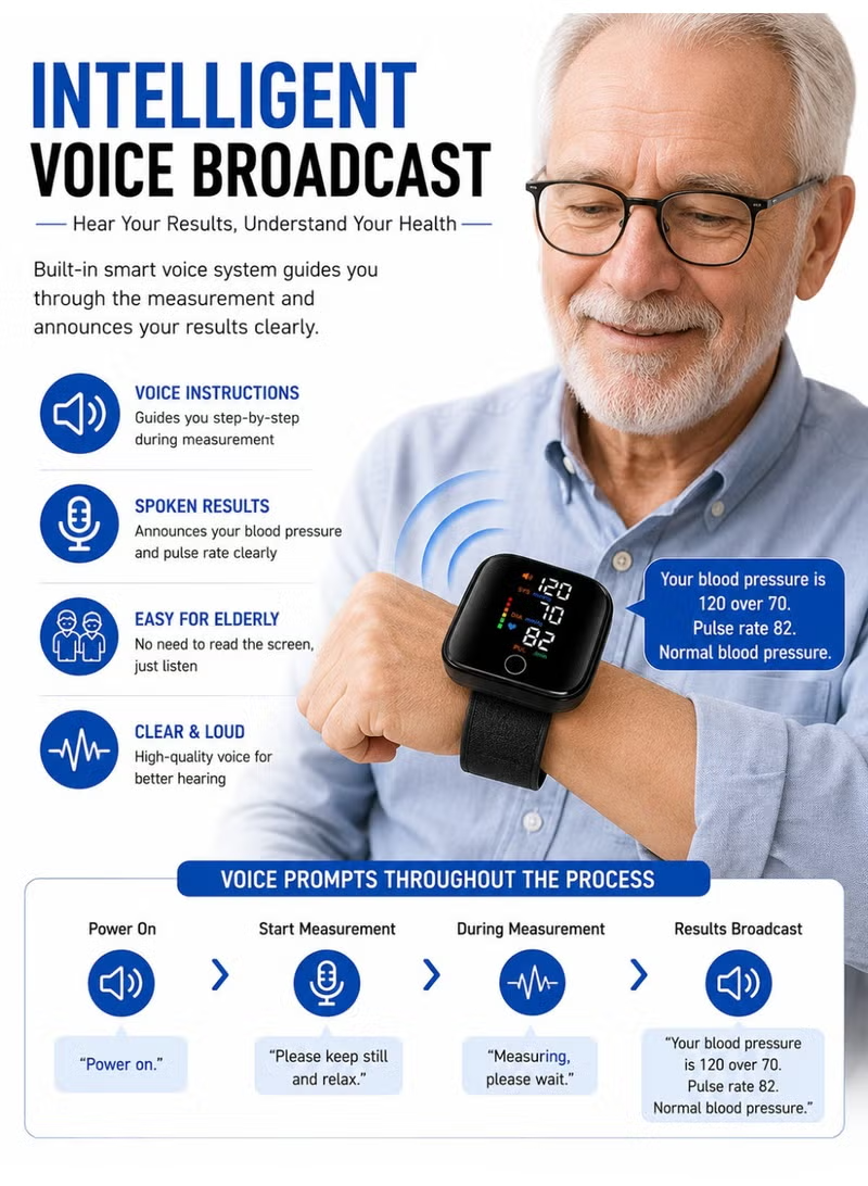 Digital Wrist Blood Pressure Monitor