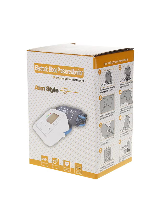 Electronic Upper-Arm Blood Pressure Monitor
