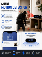 Smart Clock Wi-Fi Camera 1080P